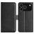 Mobigear Slim Magnet iPhone 17 Pro Hoesje Bookcase Portemonnee - Zwart