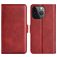Mobigear Slim Magnet iPhone 15 Pro Hoesje Bookcase Portemonnee - Rood