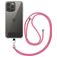 Mobigear Nylon Lanyard Universeel Telefoonkoord Verstelbaar - Roze
