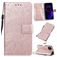 Mobigear Sunflower iPhone 11 Hoesje Bookcase Portemonnee - Roségoud