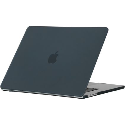Mobigear Matte MacBook Air 15 Inch (2023-2026) Hoes Hardshell Laptopcover MacBook Case - Zwart - Model A2941 / A3114 / A3241 / A3448