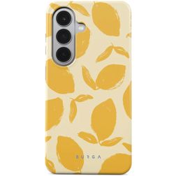 Burga MagSafe Tough Samsung Galaxy S26 MagSafe Hoesje Hardcase Backcover Shockproof - Lemon Tart
