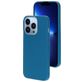 Mobiparts iPhone 13 Pro Siliconen Hoesje Backcover - Blueberry Blue