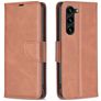 Mobigear Excellent Samsung Galaxy S23 Plus Hoesje Bookcase Portemonnee - Bruin