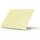Mobigear Cream Matte MacBook Pro 16 Inch (2021-2026) Hoes Hardshell Laptopcover MacBook Case - Geel - Model A2485 / A2780 / A2991 / A3186 / A3428 / A3429