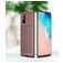 Mobigear Racing OPPO Reno 4 Hoesje Flexibel TPU Backcover - Bruin