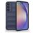 Mobigear Bumpy Samsung Galaxy A35 Hoesje Flexibel TPU Backcover - Donkerblauw