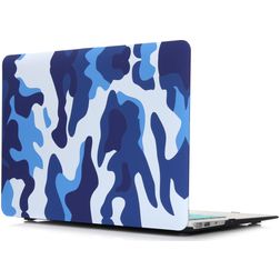 Mobigear Design MacBook Air 13 Inch (2010-2019) Hoes Hardshell Laptopcover MacBook Case - Sea Camauflage - Model A1369 / A1466