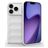 Mobigear Bumpy iPhone 17 Pro Hoesje Flexibel TPU Backcover - Wit