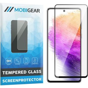 Mobigear Premium Samsung Galaxy A53 Glazen Screenprotector - Case Friendly - Zwart