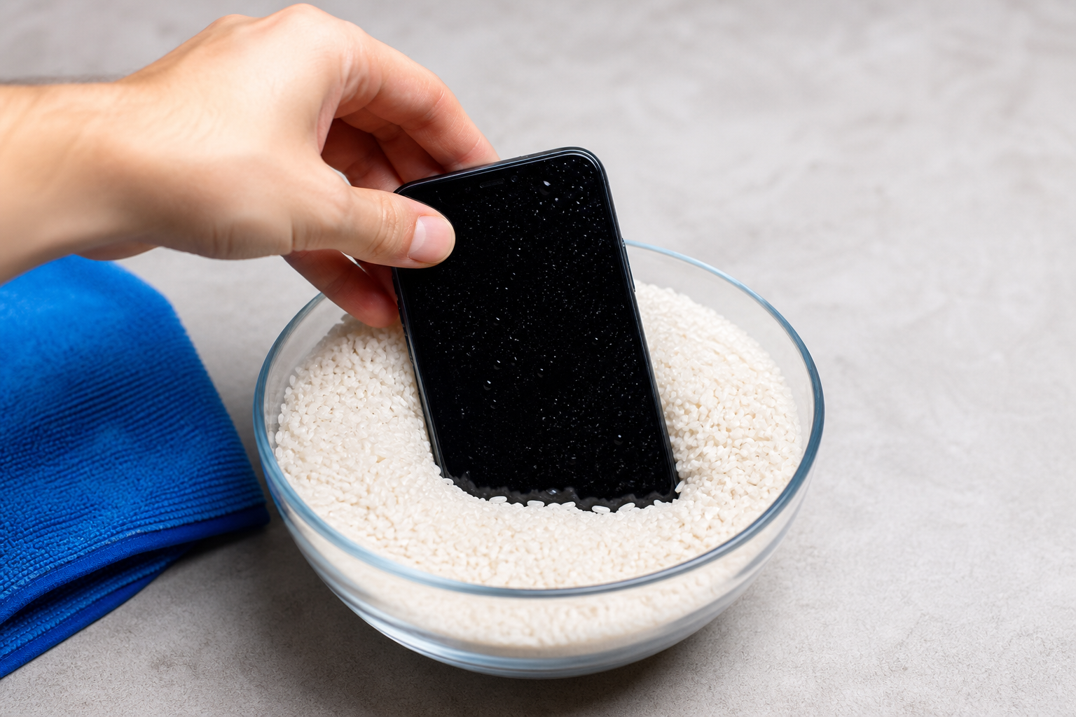Is je telefoon in water gevallen? Dit moet je direct doen!