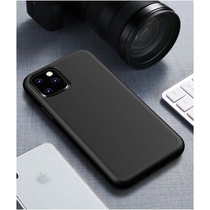 Mobigear Bio iPhone 11 Pro Max Hoesje Eco Friendly Backcover - Zwart