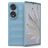 Mobigear Bumpy HONOR 70 Hoesje Flexibel TPU Backcover - Blauw