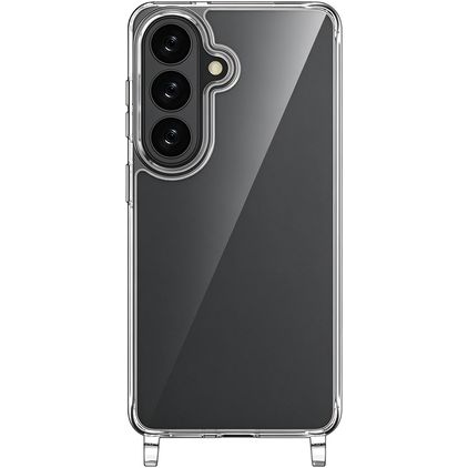 Mobigear Mix & Match Doorzichtig Samsung Galaxy S26 Plus Flexibel TPU Hoesje met koord - Transparant