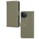 Mobilize Premium Gelly Wallet iPhone 15 Plus Hoesje Bookcase Portemonnee - Groen