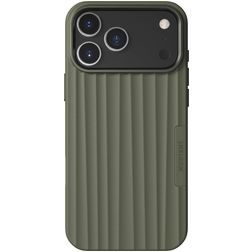 Nudient Bold iPhone 17 Pro Max MagSafe Hoesje Hardcase Backcover - Olive Green