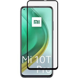 Mobigear Premium Xiaomi Mi 10T Pro Glazen Screenprotector - Case Friendly - Zwart