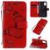 Mobigear Butterfly Samsung Galaxy A41 Hoesje Bookcase Portemonnee - Rood