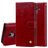 Mobigear Wallet Samsung Galaxy J6 (2018) Hoesje Bookcase Portemonnee - Rood
