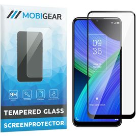 Mobigear Premium TCL 20 R 5G Glazen Screenprotector - Case Friendly - Zwart