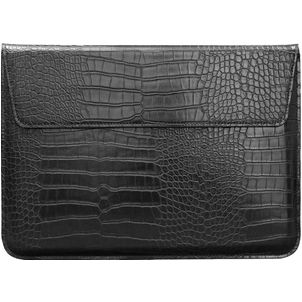 Mobigear Envelope Croco Laptop Sleeve (max 23 cm x 33 cm) Laptop hoes - Zwart