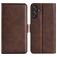 Mobigear Slim Magnet Samsung Galaxy M55 Hoesje Bookcase Portemonnee - Bruin