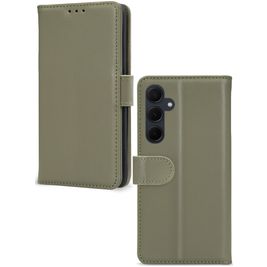 Mobilize Premium Gelly Wallet Samsung Galaxy A35 Hoesje Bookcase Portemonnee - Groen