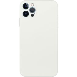 Mobigear Colors iPhone 15 Pro Max Hoesje Flexibel TPU Backcover - Wit