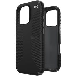 Speck Presidio2 Grip iPhone 16 Pro Hoesje Hardcase Backcover Shockproof - Zwart