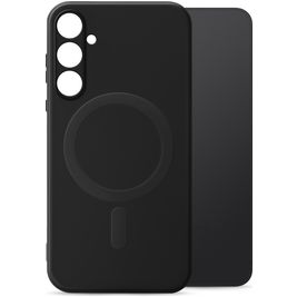 My Style Protective Flex Samsung Galaxy S24 MagSafe Hoesje Flexibel TPU Backcover - Zwart