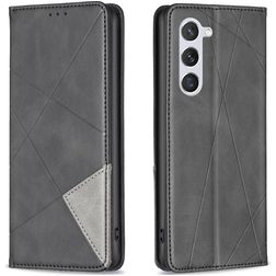 Mobigear Rhombus Slim Samsung Galaxy S24 Hoesje Bookcase - Zwart
