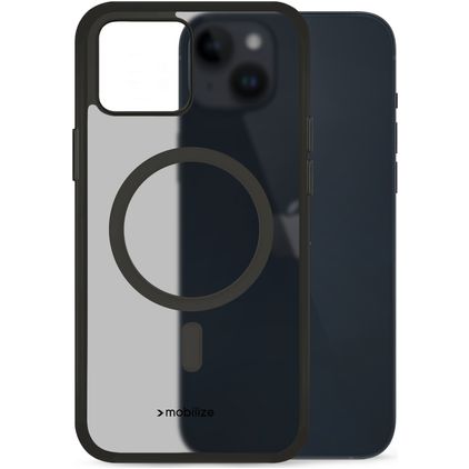 Mobilize Hybrid iPhone 14 Plus MagSafe Hoesje Hardcase Backcover Shockproof - Zwart