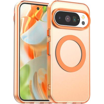 Mobigear Shockproof Google Pixel 10 MagSafe Hoesje Hardcase Backcover - Oranje