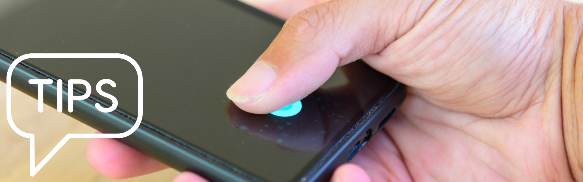 Screenprotector met vingerafdrukscanner installeren