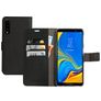 Mobiparts Saffiano Wallet Samsung Galaxy A7 (2018) Hoesje Bookcase Portemonnee - Zwart