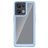 Mobigear Crystal OPPO Reno 8 5G Hoesje Hardcase Backcover - Transparant / Blauw