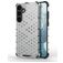 Mobigear Honeycomb Samsung Galaxy S24 Plus Hoesje Hardcase Backcover Shockproof - Wit