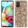 Mobigear Glitter Samsung Galaxy A73 Hoesje Hardcase Backcover - Goud