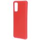 Mobiparts Samsung Galaxy S20 Siliconen Hoesje Backcover - Scarlet Red