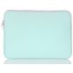 Mobigear Double Zipper Neopreen Laptop Sleeve 12 inch Laptop hoes - Groen