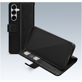 Mobilize Premium Gelly Samsung Galaxy S26 Plus Hoesje Bookcase Portemonnee - Zwart