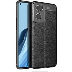 Mobigear Luxury OnePlus Nord CE 2 Hoesje Flexibel TPU Backcover - Zwart