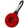 Mobigear Circle Key Apple AirTag Hoesje Flexibel TPU Sleutelhanger - Rood