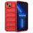 Mobigear Bumpy iPhone 14 Plus Hoesje Flexibel TPU Backcover - Rood