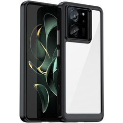Mobigear Crystal Xiaomi 13T Hoesje Hardcase Backcover - Zwart