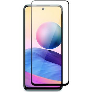 Mobigear Premium Xiaomi Redmi 10 5G Glazen Screenprotector - Case Friendly - Zwart