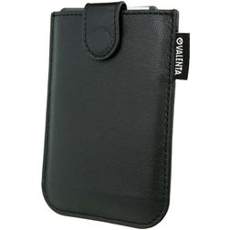 Valenta Card Pocket Slide Leren Pasjeshouder - 5 Pasjes - Zwart
