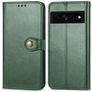 Mobigear Snap Button Google Pixel 7 Pro Hoesje Bookcase Portemonnee - Groen