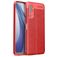 Mobigear Luxury Vivo Y52 Hoesje Flexibel TPU Backcover - Rood