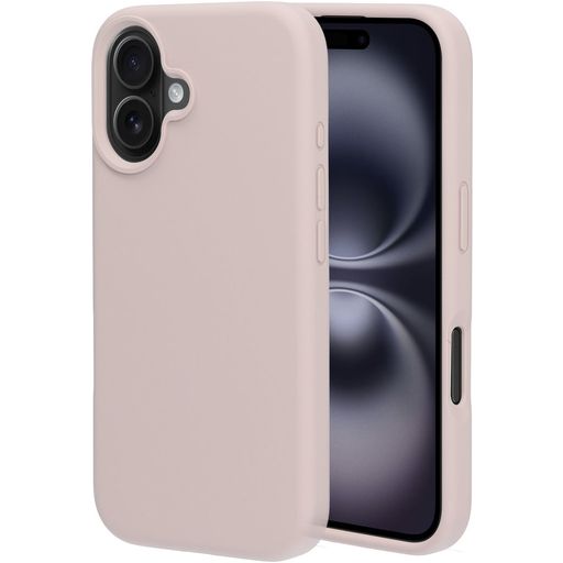 Mobiparts iPhone 16 Siliconen Hoesje Backcover - Soft Salmon